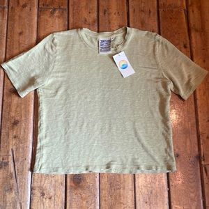 100% Hemp Silverlake cropped Tee by Jungmaven